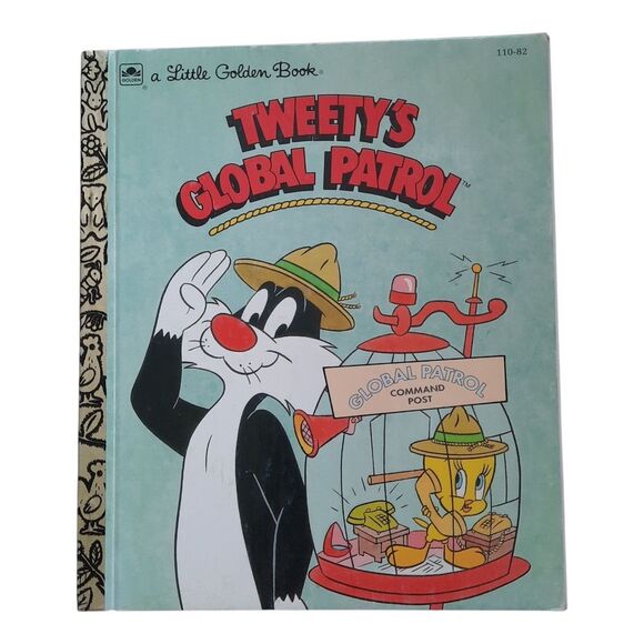 Tweety's Global Patrol Little Golden Book - Picture 1 of 2